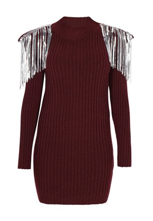 Faina Jurk Dames pruim