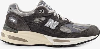 New Balance 991 suede and mesh sneakers - NEW BALANCE - gender_Man