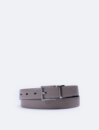 Calvin Klein Womens Solid Reversible Harness Buckle Belt - Multi - XS