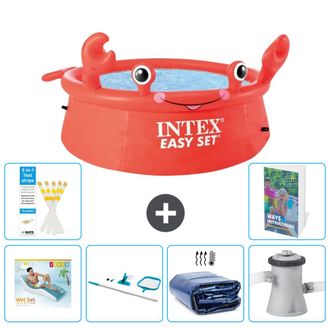 Intex Piscina Easy Set Redonda - Cangrejo - 183x51 Cm - 7-piezas S134