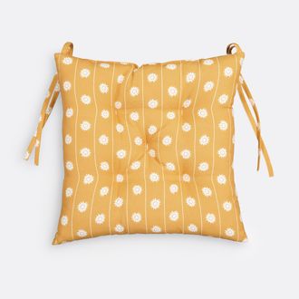 La Redoute Interieurs Stoelkussen voor buiten, 40x40 cm, Cazan