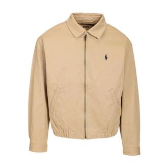 Polo Ralph Lauren Big Bayport Jacket - male - Polo Ralph Lauren - Light Jackets - Beige - S - Jackets