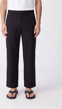 Comme Des Gar&ccedil;ons Pantaloni chino in lana a gamba larga