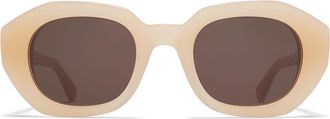 Mykita Satin 655 Womens Sunglasses Brown Size 45