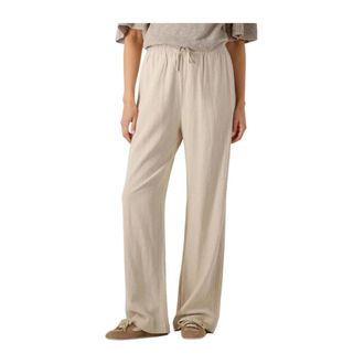 Mos Mosh MOS Mosh, Broeken, Dames, Beige, S, Wijde broek in beige