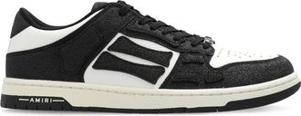 Amiri Shimmer Skel Top Low sneakers - men - Nylon/Fabric/Rubber/Leather/Polyester - 40 - Black
