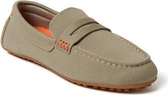 Dearfoams Hazel Stretch Knit Driving Loafer Slipper in Mohair at Nordstrom, Size 10