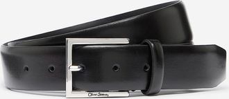 Oliver Sweeney Mens Oliver Sweeney Calf Leather Belt - Black - Size: XL
