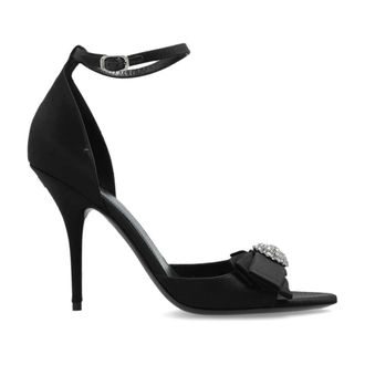 Balenciaga High Heel Sandals, female, Black, Size: 11 US Avenue Palazzo Heeled Sandals
