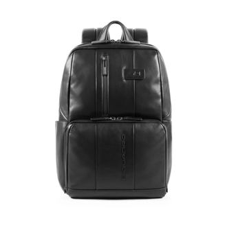 Piquadro Backpacks, male, Black, Size: ONE SIZE Small size, laptop backpack 14