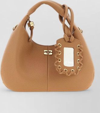 Ganni mini hobo small bucket bag