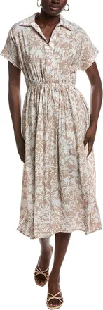 Renee C Renee C Short Sleeve Midi Dress