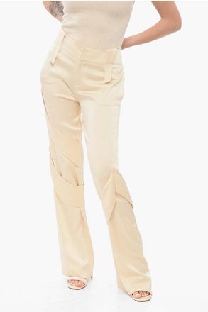 Blumarine Satin Cargo Pants size 42