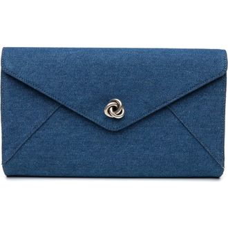 MICHELLE WILHITE The Frieda Clutch in Classic Blue at Nordstrom