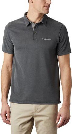 Columbia Heren Nelson Point Poloshirt (Grijs/zilver)