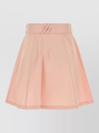Burberry cotton a-line skirt