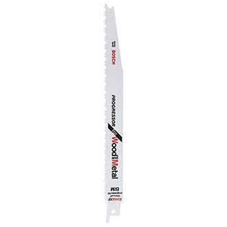 Bosch Lama Per Sega Universale S 3456 Xf L.200mm P.19mm Tpi 6-12 2,1-4,3mm 25 Pz/carta