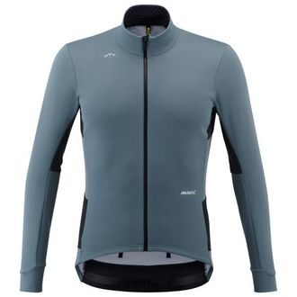 Mavic Aksium Thermo Jacket Velojacke f&uuml;r Herren | grau/blau