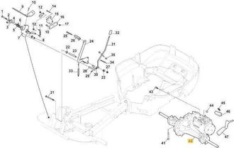 STIGA Sports Caja De Cambios El&eacute;ctrica Lt Hg 1110-1001 Original Stiga - 118400995/0