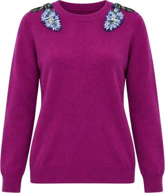Dolce & Gabbana Pullover girocollo - - Knitwear - Donna - Viola - M