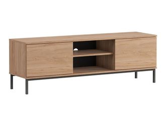 Mirjan24 Mueble Tv Lomsore 101, Luminoso Madera, N&uacute;mero De Puertas: 2, N&uacute;mero De Cajones: 0, 150x50x41cm