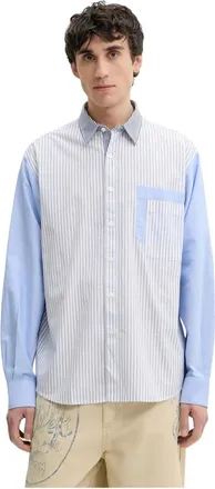 Desigual Overhemden, Heren, Veelkleurig, M, Katoen, Banker Shirt