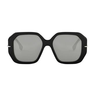 Fendi Sunglasses, unisex, Black, Size: 54 MM Selleria Sunglasses