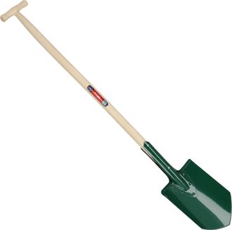 OEM Pala, Hoja De Metal, Mango De Madera, Longitud 117 Cm, Dise&ntilde;o Ergon&oacute;mico, Apta Para Jardiner&iacute;a