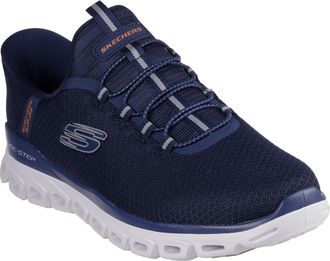 Skechers Glide-Step Noxus Textiel Heren Navy Sportschoenen