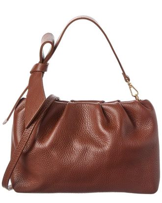 Persaman New York Lilie Bow Leather Shoulder Bag
