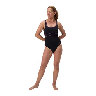Speedo Contour Eclipse eendelig zwempak voor dames (Zwart)