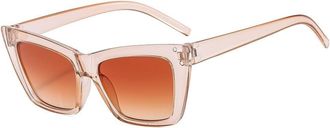 Generic Mens Outdoor Sports Sunglasses Commuting Vacation Driving Sun Glasses(Clear)