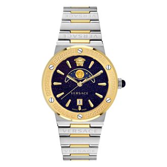 Versace Greca Logo Maanfase Vrouwen Multikleur Horloge VE7G00223