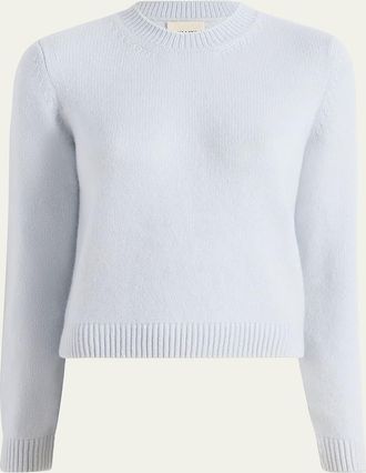Khaite Leta Cashmere Crewneck Sweater