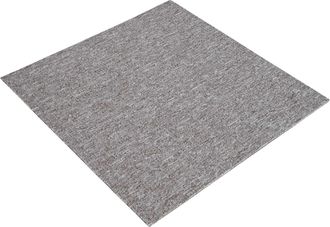 vidaXL Azulejo De Alfombra Marr&oacute;n 50 X 50 Cm 20 Uds. Pp Y Bet&uacute;n Vidaxl
