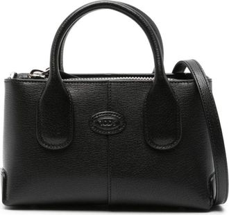 Tod's Black Di leather mini satchel bag