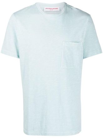 Orlebar Brown T-shirt met ronde hals - Blauw