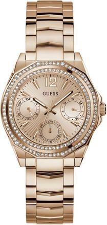 Guess Womens Ritzy Rose gold Dial Watch