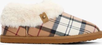 Barbour Womens Barbour ELOISE Womens Boot Slippers Hessian Tartan - Multi - Size: 5