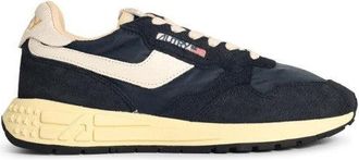 Autry Reelwind Low Dark Blue Nylon Sneakers