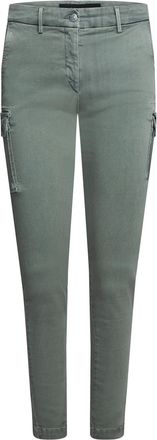 Replay Womens Kathia Slim-Fit Jeans in Green Cotton - Size 24W/28L