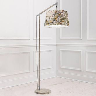 Voyage Maison Quintus Floor Lamp With Hawthorn Quintus Lampshade in Grey