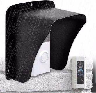 OEM Cubierta Impermeable Para Timbre Exterior. Carcasa De Metal Laminado En Fr&iacute;o. Resistente A La Intemperie. Compatible Con Timbres Ring Y Techole