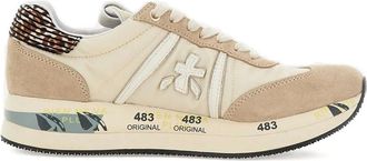 Premiata Conny sneakers - women - Calf Leather/Rubber/Fabric - 39 - Neutrals