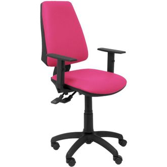 Piqueras y Crespo Silla Elche S Similpiel Rosa Brazos Regulables