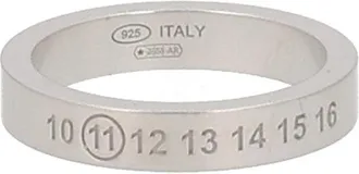 Maison Margiela Engraved Numbers Circled 11 Ring