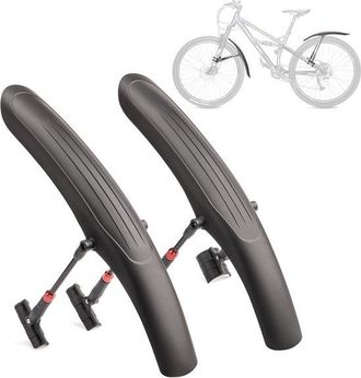 OEM Juego Universal De Guardabarros Para Bicicletas De 24 A 29 Pulgadas: F&aacute;cil De Quitar Y Ofrece Una Protecci&oacute;n Contra Salpicaduras De Alta Calidad