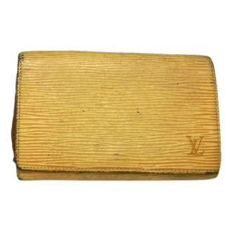 Louis Vuitton Portafoglio in pelle Pre-owned - - Pre-owned - Donna - Giallo - ONE SIZE