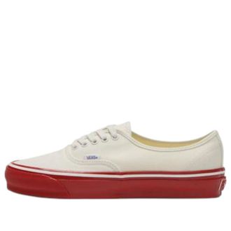 Vans Premium Authentic White Red Midsole VN000EBNYF9