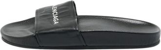 Balenciaga Sandali con logo - Nero